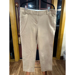 Women's TALBOTS Ankle & Cropped Pants 14P Beige